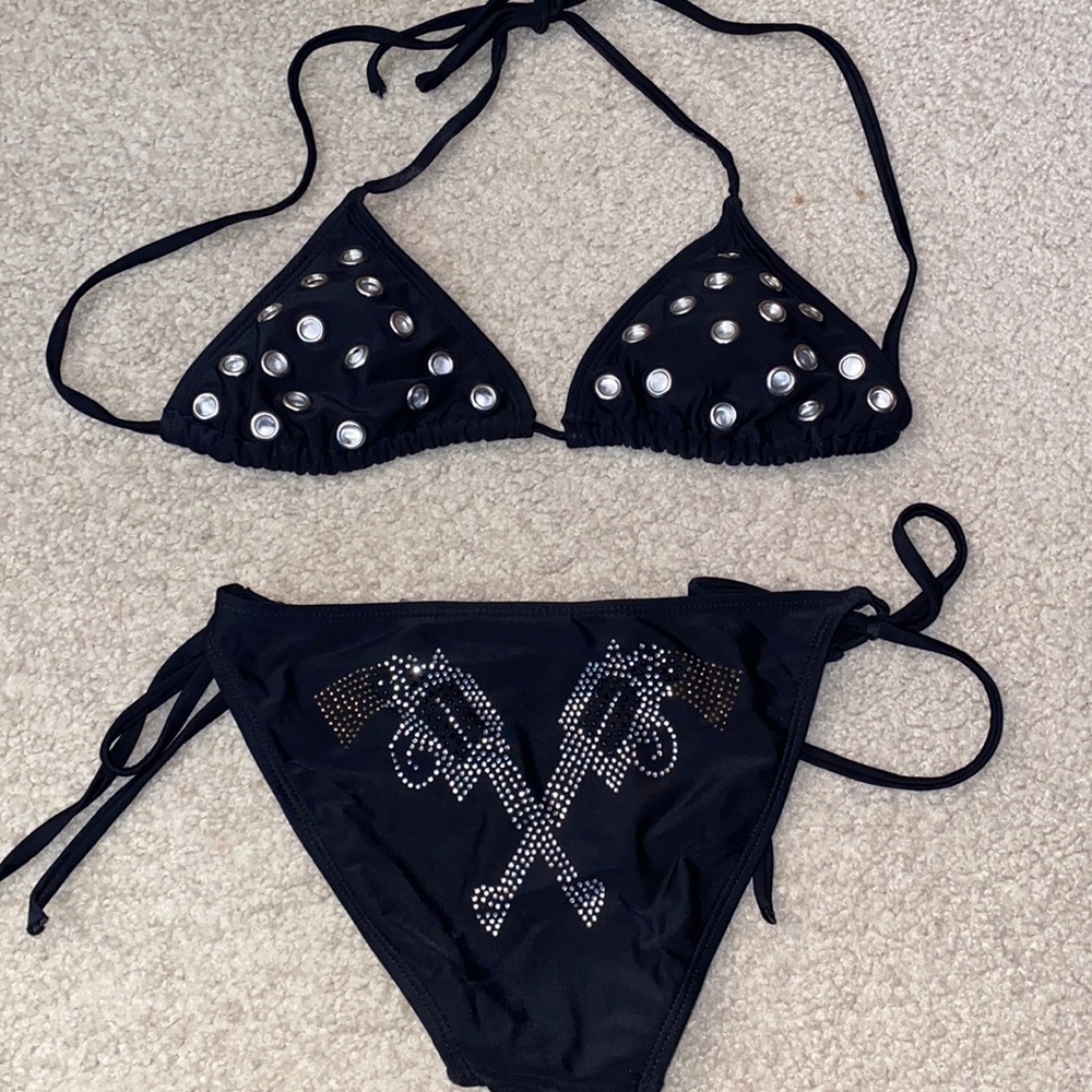 Super cute, not my style anymore. Size s, a couple tiny flaws, not noticeable